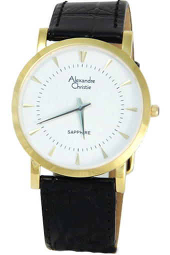 Đồng hồ dây da nam Alexandre Christie