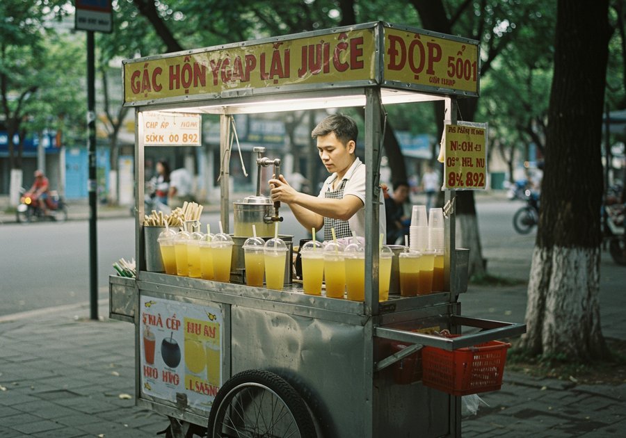 Xe bán nước ép giá bao nhiêu và các yếu tố khiến giá thay đổi