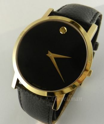 Đồng hồ movado nam dây da - DU LỊCH HÀ TIÊN