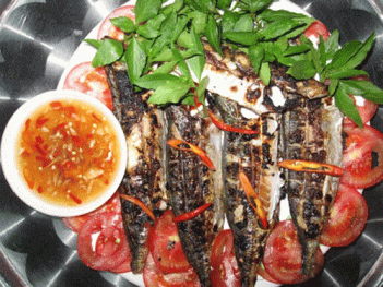 Cá ngừ nướng chui ăn với gì - DU LỊCH HÀ TIÊN