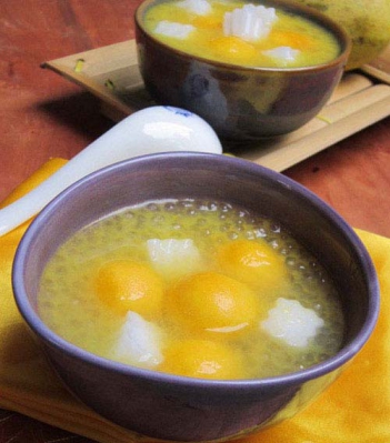 Ăn trán miệng với cách làm chè xoài - DU LỊCH HÀ TIÊN