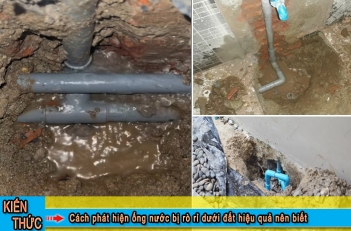 Cách phát hiện ống nước bị rò rỉ dưới đất hiệu quả nên biết - Du lịch Việt Nam